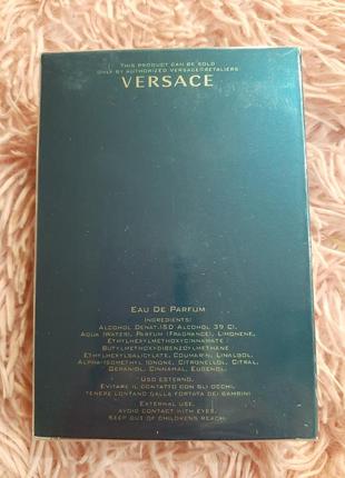 Хит! имиджевый парфюм versace eros 100ml абсолютно новый запечатан (лиц.)3 фото