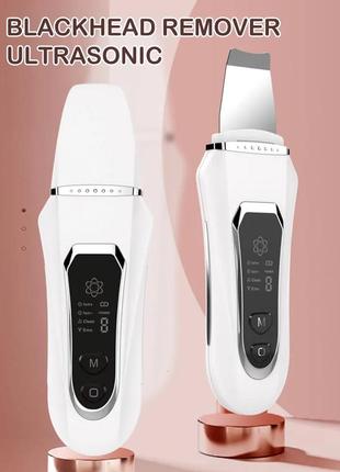 Ультразвуковий скрабер для обличчя ultrasonic facial beauty device