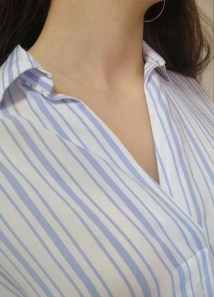 Блузка в полоску5 фото
