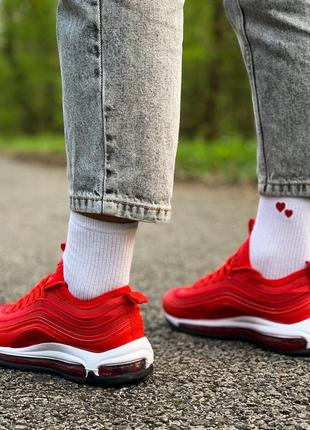 Кроссовки nike air max 97 red кросівки3 фото