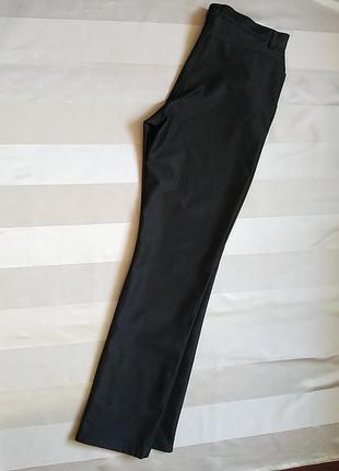 Темно серые женские брюки размер1410 фото