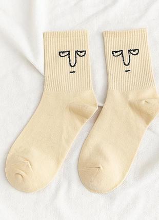 Шкарпетки високі з малюнком, 35-39рр.7 фото