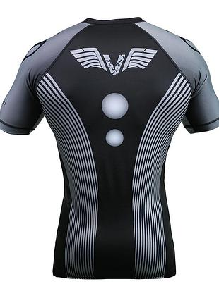 Рашгард футболка с коротким рукавом vnk для бокса борьбы тренировок занятий спортом мужской xl