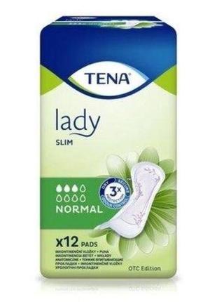 Прокладки урологічні tena lady slim normal 12 шт