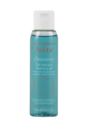 Avene cleanance gel  гель для чутливої проблемної шеіри, жирной, комбінованої шкіри2 фото