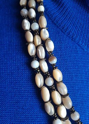 Намисто з вiнтажного перламутру