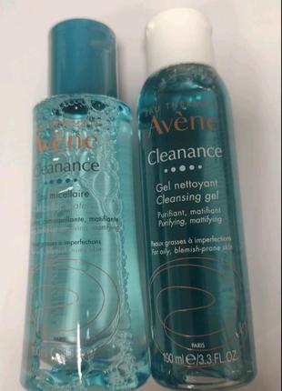 Avene cleanance міцелярна вода для чутливої жирної та комбінованої шкіри