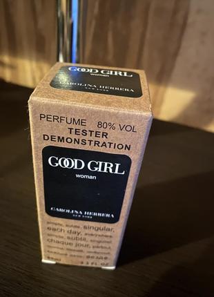 Туалетна вода тестер good girl6 фото