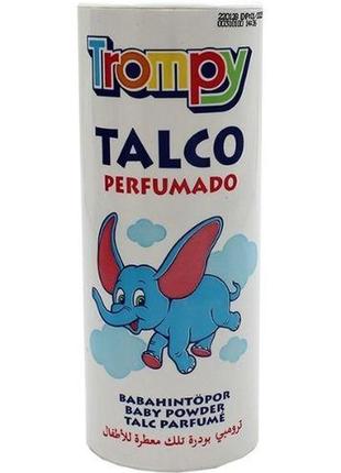 Дитяча присипка trompy 250гр talco perfumado1 фото