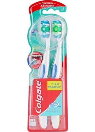 3убна щітка colgate 360% soft 2 шт.