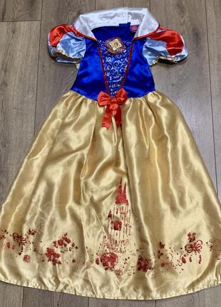 Неимоверно красивое платье -карнавальный костюм белоснежка disney by george (англия)2 фото