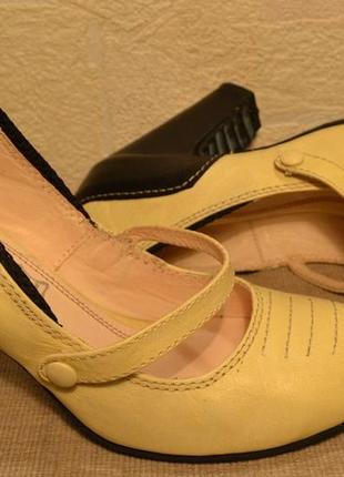 Tiggels німеччина оригінал ексклюзив! дизайнерські туфлі натур.шкіра!1000пар тут9 фото