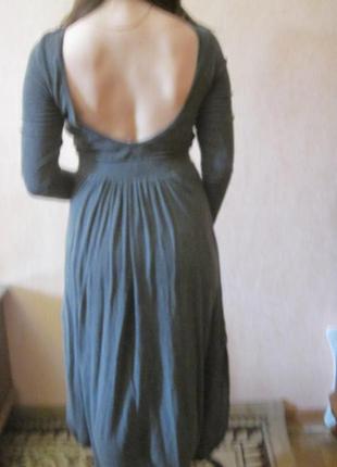 Симпатичне плаття оther &amp; stories розмір xs (вовна + ліоцел. ) нове. спинка трохи відкрита2 фото
