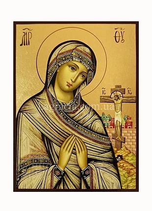 Ахтырская икона пресвятой богородицы 14 х 19 см