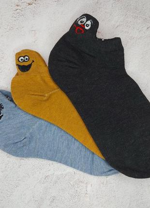 Комплект коротких шкарпеток 3 пари