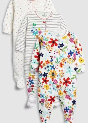 Чоловічок next, сліп next, набір соловічков, набір сліпів, ромпер, чоловічки для дівчинки, сліпи для дівчинки