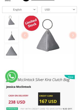 Не реальна я сумочка самая затребованная jessica mclintock, цена сайта 230 $6 фото