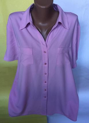 Нежная рубашка , большого размер
