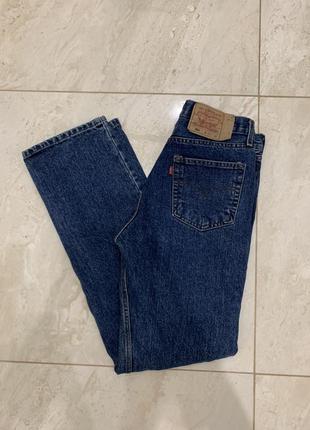 Джинсы levi's 501 штаны levis синие классические винтажные1 фото