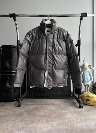 Куртка зима экокожа до -20°с/пухматка наполнения холлофайбер7 фото