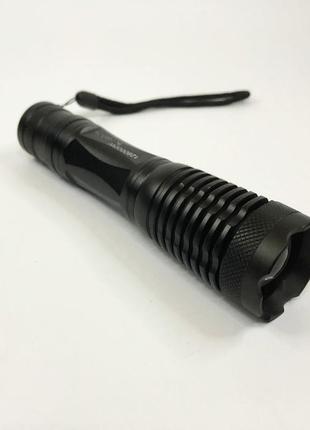 Кишеньковий ліхтар із usb зарядкою police bl-1837-t6, тактичні ліхтарі для полювання, потужний lv-294 кишеньковий ліхтарик4 фото