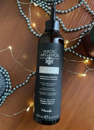 Magic arganoil secret ламинирующее масло-блеск