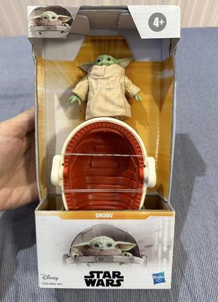 Игровой набор star wars малыш йода грога