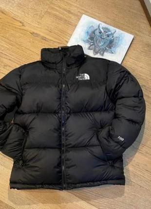 Распродаж! зимний пуховик the north face 700 1996 retro nuptse jacket black