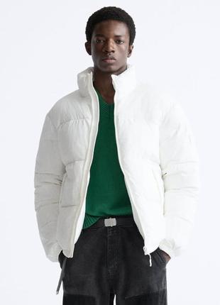 Мужской пуховик zara