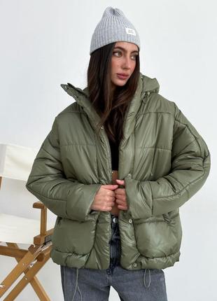 Oversize зимняя куртка / 5 цветов