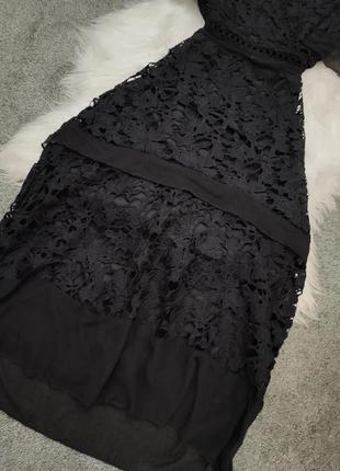 Мережевна сукня міді3 фото