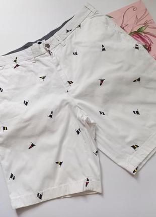 Белоснежные мужские шорты nautica1 фото