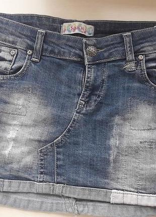 Юбка джинс