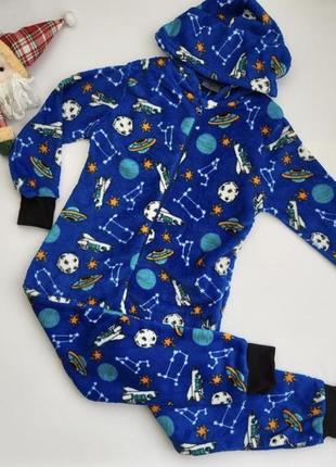 Кигуруми пижама теплая для мальчиков 122-1281 фото