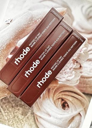 Бальзам для губ rhode peptide lip tint espresso2 фото