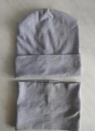 Комплект шапка+ баф