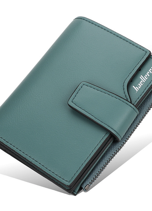 Портмоне искусственная кожа baellerry тёмно-бирюзовый (w017)
