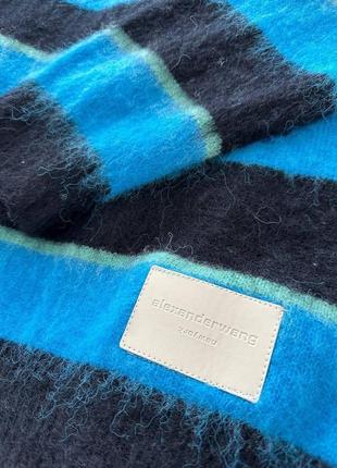 Свитер кофта в полоску шерстяной alexander wang