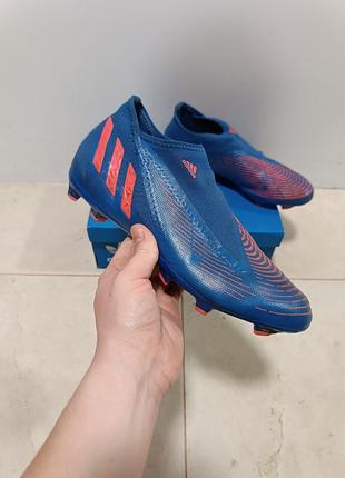 Бутси adidas predator edge.3 laceless fg performance (gw2278) оригінал1 фото