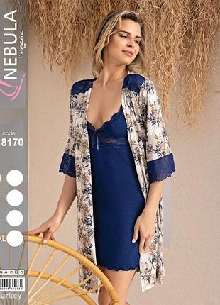 Комплект халат і сорочка з віскози гарної якості!!!
розміри:m;l;xl;
2xl