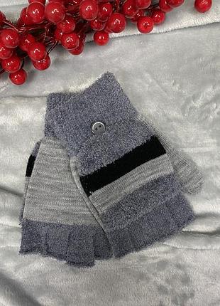 Классные перчатки варежки