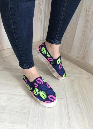 Слипы женские, кеды