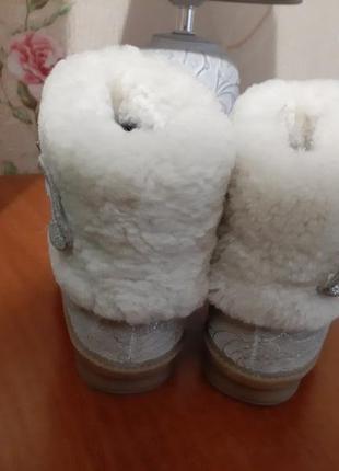 Зимние ботиночки для девочки4 фото