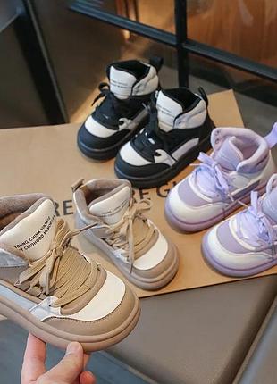 Теплые детские хайтопы (43)