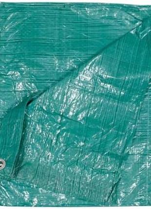 Тент зелений vorel 57 гр/м², 4 х 5 м 85133