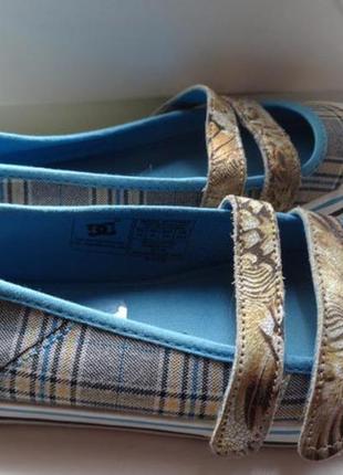 Спортивные тканевые туфли dc, серия highland ladies, размер 36, стелька 23см4 фото