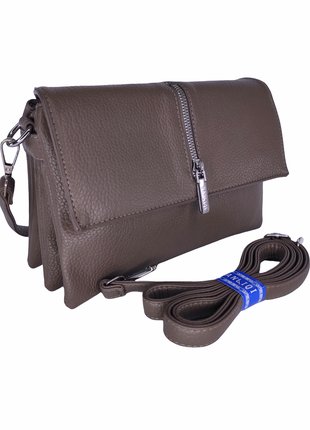 Женская сумка клатч коричневая 555035 распродажа