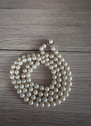 Вінтажне намисто з перлинами, скло