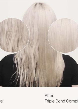 Несмываемая защита для волос, восстанавливающая living proof triple bond complex4 фото