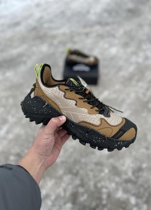 Демісезонні кросівки reebok zig kinetica ii gore-tex edge brown beige black